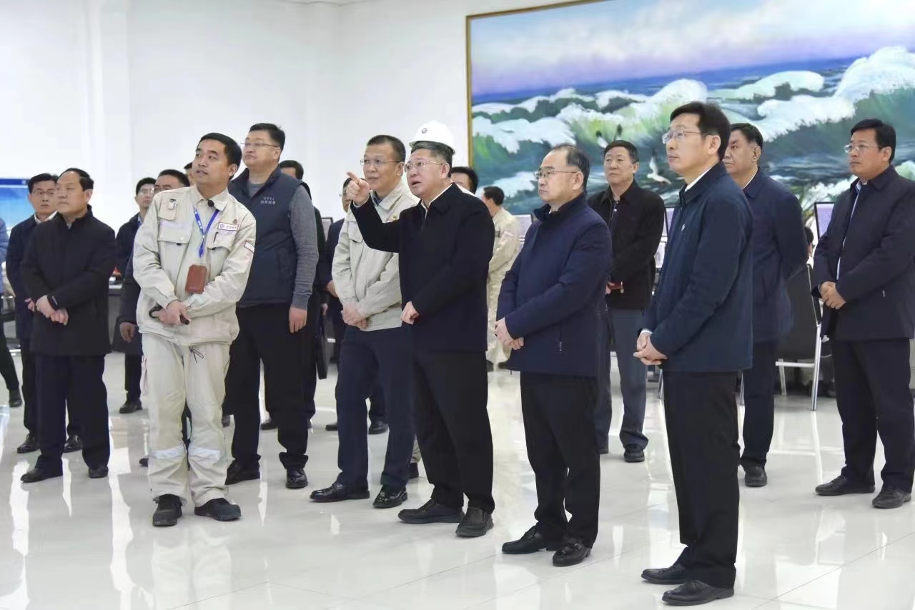 山東省副省長周立偉赴中海瀝青調研航譜時代氣體泄漏監(jiān)測預警系統(tǒng)